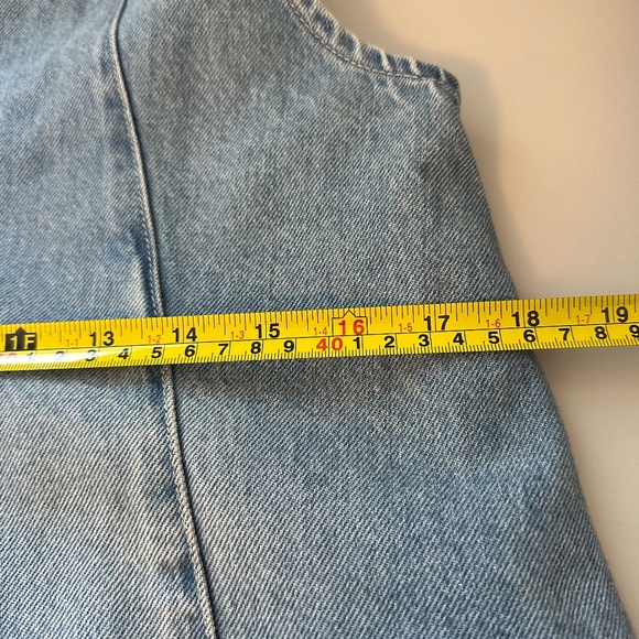 We The Free High Roller Jumpsuit in Light Wash | Size XS - Picture 13 of 14